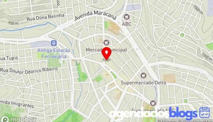 mapa de Drogaria Redemais Minas Farmácia em - Oliveira
