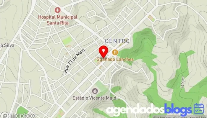 mapa de Drogaria Resende Magalhães Drogaria em 78