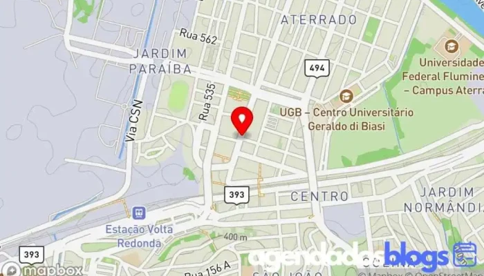 mapa de Drogaria Retiro Drogaria, Empresa farmacêutica em Volta Redonda