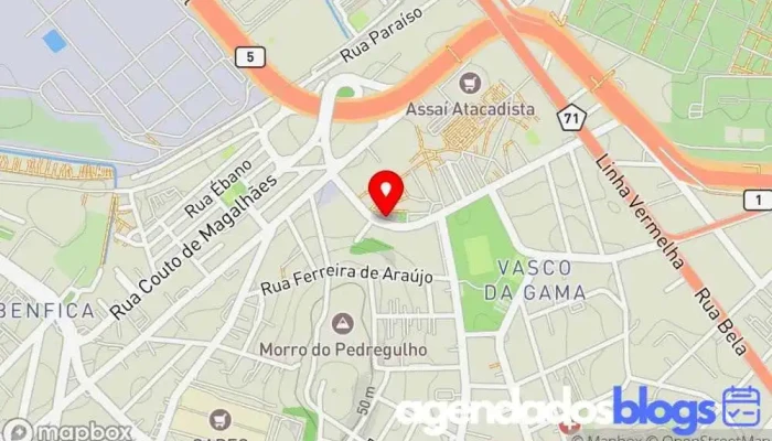 mapa de Drogaria Rio Minas Drogaria em Rio de Janeiro