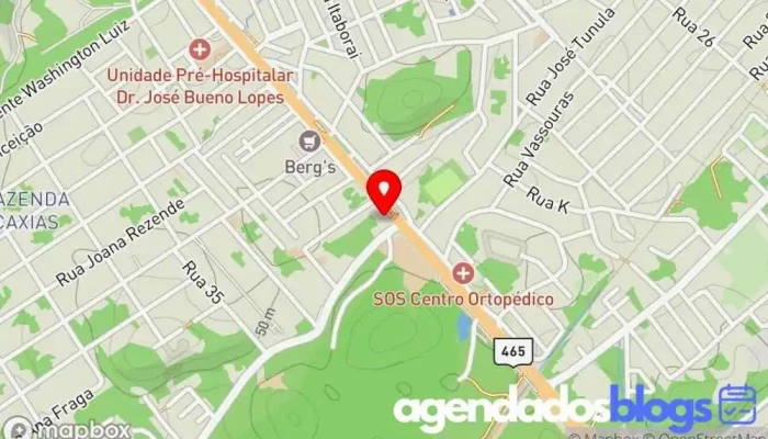 mapa de Drogaria Rio São Paulo Farmácia em Seropédica