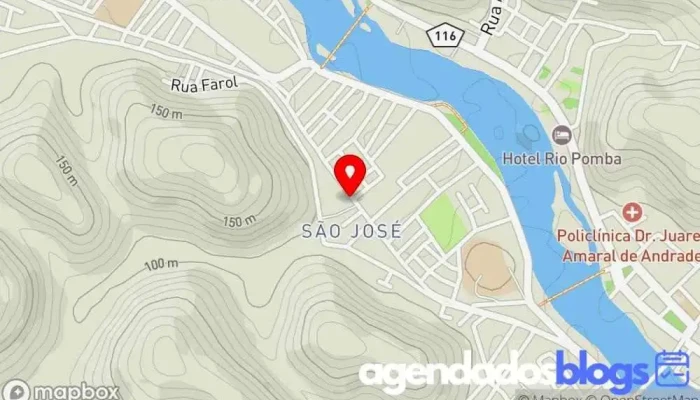 mapa de Drogaria Rodrigues Farol Farmácia em Santo Antônio de Pádua