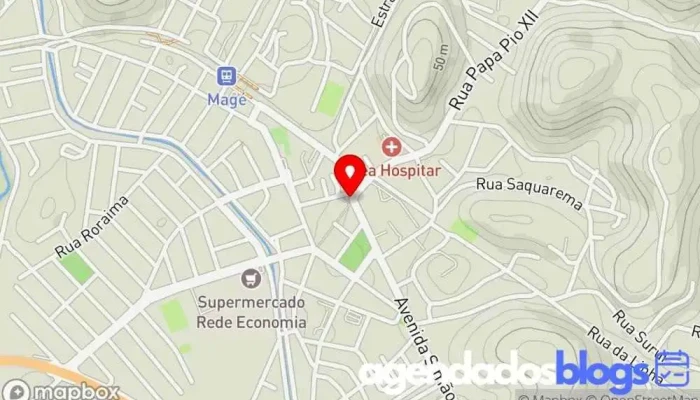 mapa de Drogaria Rodrigues Drogaria em Magé