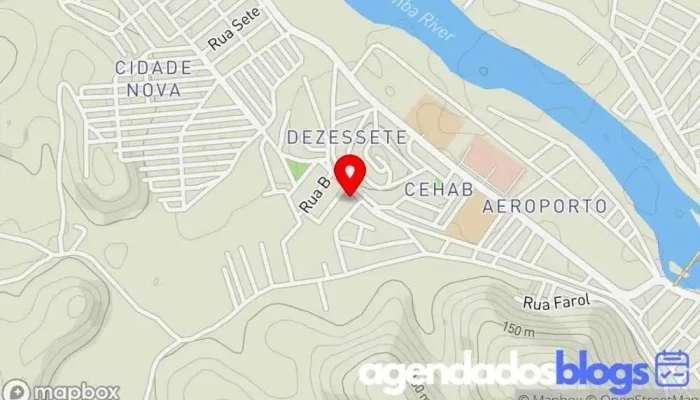 mapa de Drogaria Rodrigues Drogaria em Santo Antônio de Pádua