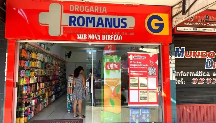 Drogaria Romanus - Farmácia no Bairro São Pedro na Cidade Alta de Juiz de Fora - Mg. Entregas na Cidade Alta, Ufjf e Região. - Juiz De Fora