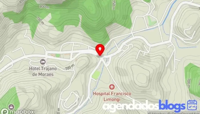 mapa de Drogaria Sagrado Coração de Jesus Drogaria, Farmácia em Trajano de Moraes
