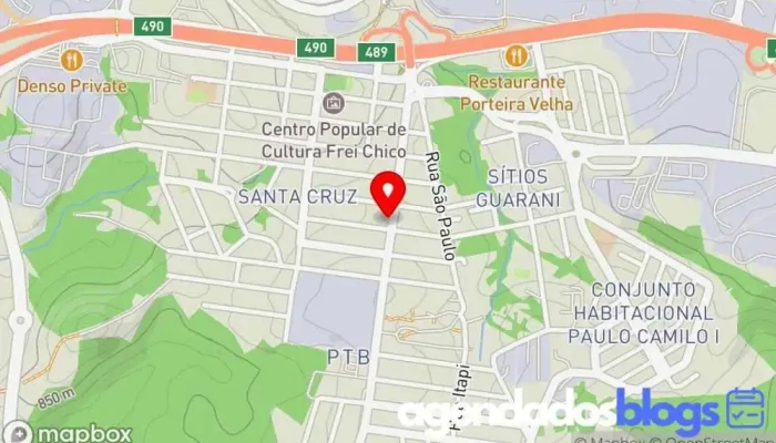 mapa de Drogaria Santa Helena Drogaria, Farmácia em Betim