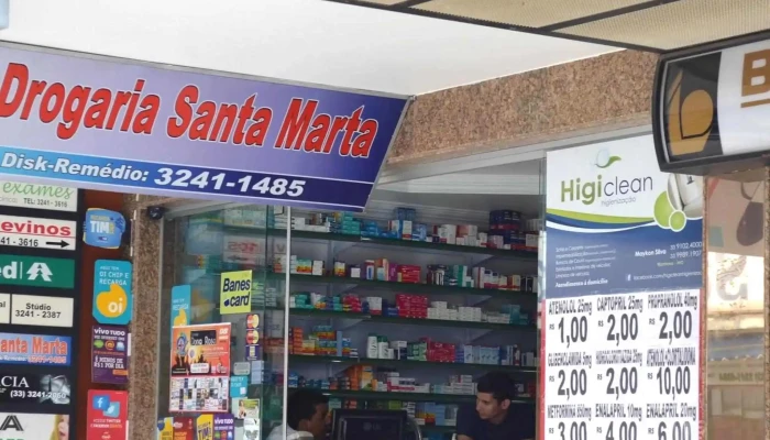 Drogaria Santa Marta -    Mantena Drogaria - Mantena
