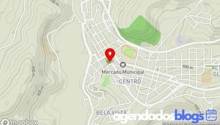 mapa de Drogaria Santa Terezinha Drogaria em Brazópolis