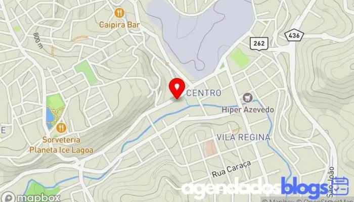 mapa de Drogaria São João Drogaria, Farmácia em Barão de Cocais