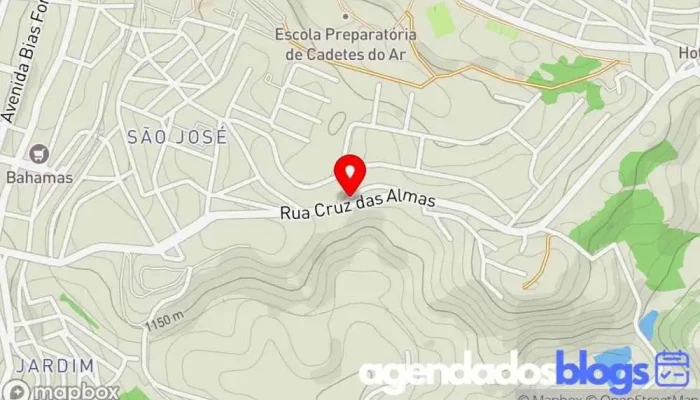 mapa de DROGARIA SÃO JOSÉ Drogaria, Sorveteria, Perfumaria, Farmácia, Papelaria, Armarinho em Barbacena
