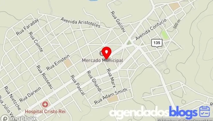 mapa de Drogaria São José Drogaria em 400A - Centro