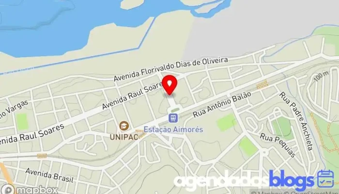 mapa de Drogaria São Judas Tadeu Drogaria, Farmácia em Aimorés