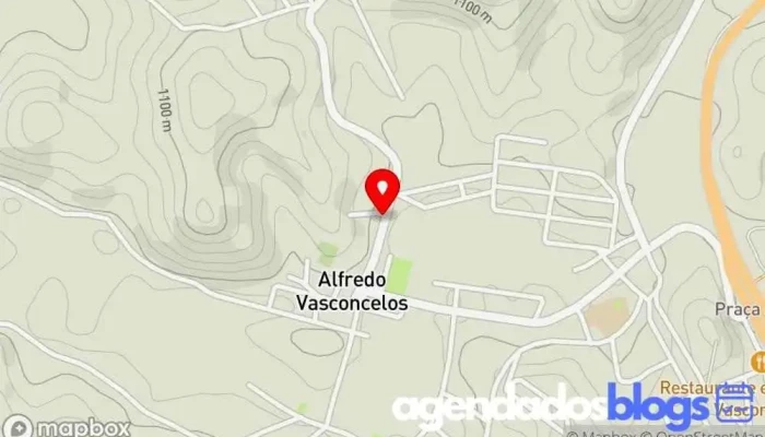 mapa de Drogaria São Judas Tadeu Farmácia em Alfredo Vasconcelos