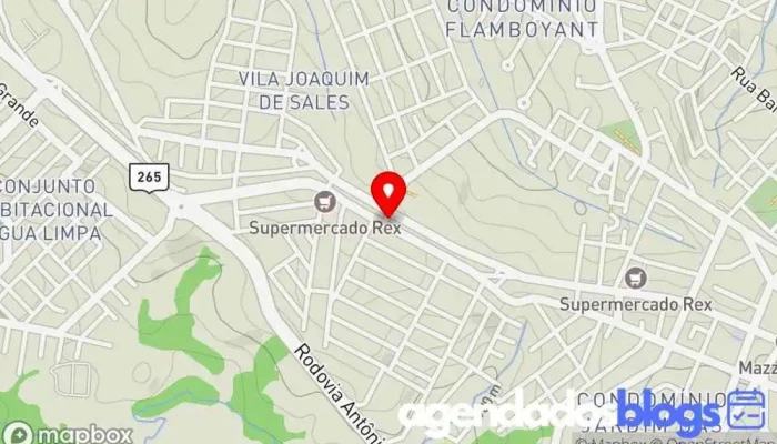 mapa de Drogaria São Judas Tadeu Drogaria, Farmácia em Lavras