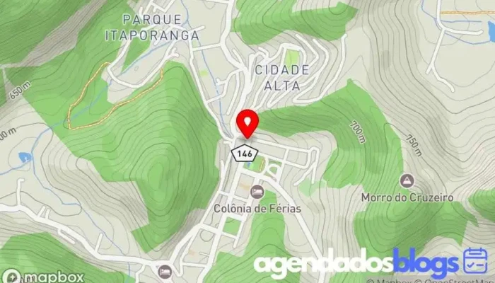 mapa de Drogaria São Luiz Farmácia em Santa Maria Madalena