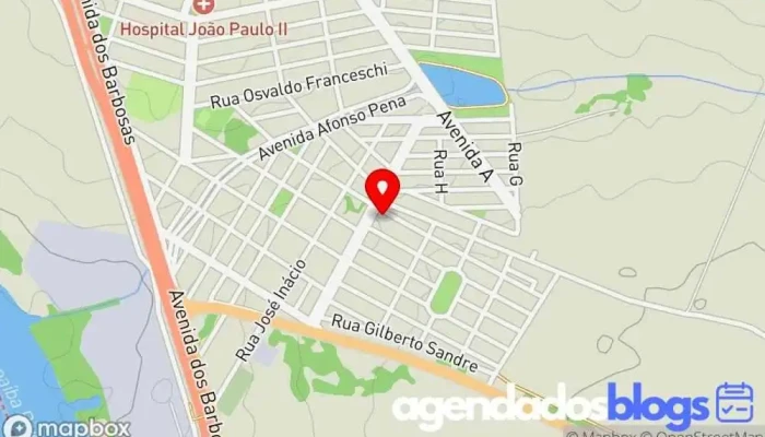 mapa de Drogaria São Miguel Drogaria em Araporã