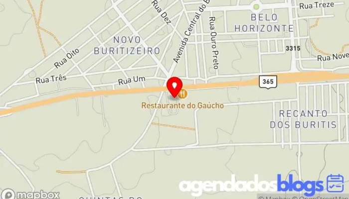 mapa de Drogaria São Miguel Farmácia, Drogaria em Buritizeiro