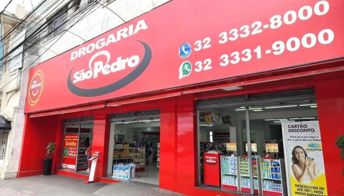 Drogaria São Pedro - Barbacena - Bairro Centro - Barbacena