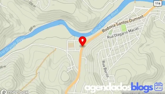 mapa de Drogaria Shama Drogaria, Farmácia em Mathias Lobato