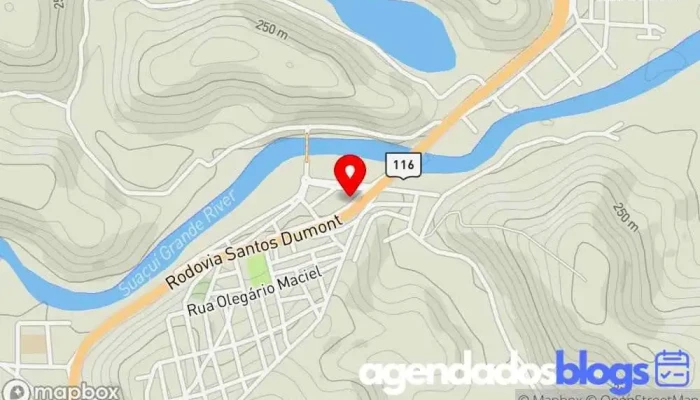 mapa de Drogaría Shamá Drogaria em Mathias Lobato