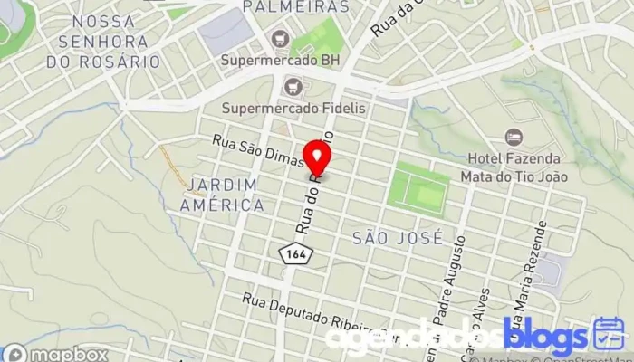 mapa de Drogaria Silva Drogaria em Bom Despacho