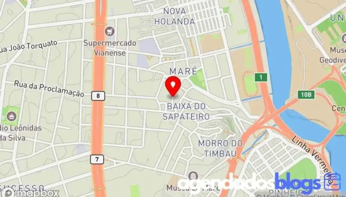 mapa de Drogaria So Saude Farmácia em Rio de Janeiro