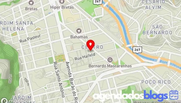 mapa de Drogaria Souza - R. Batista de Oliveira Drogaria, Farmácia em Juiz de Fora