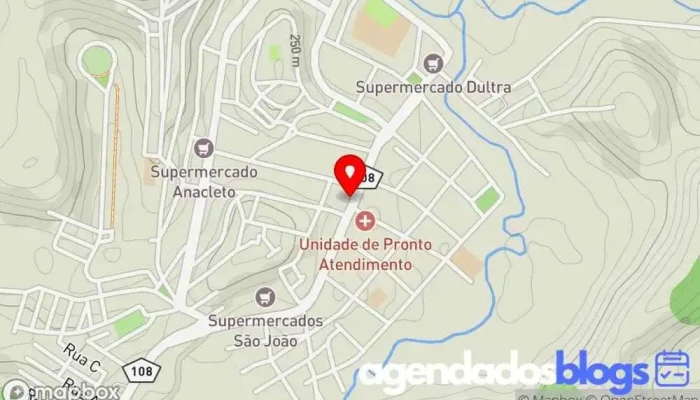 mapa de Drogaria Suely Drogaria em - Mutum
