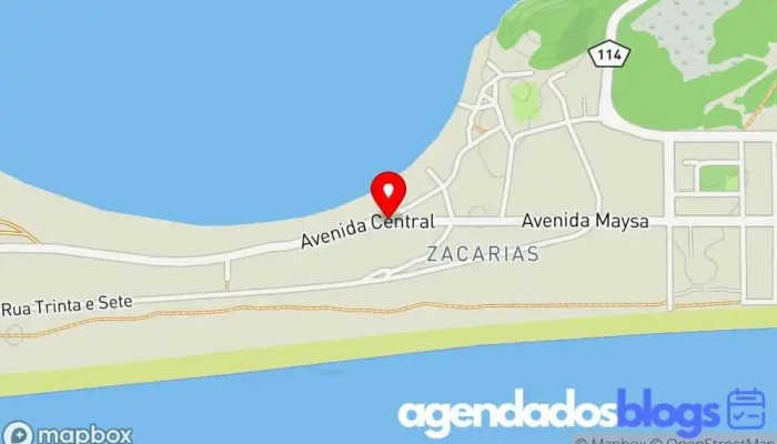 mapa de Drogaria super fácil Drogaria em Maricá