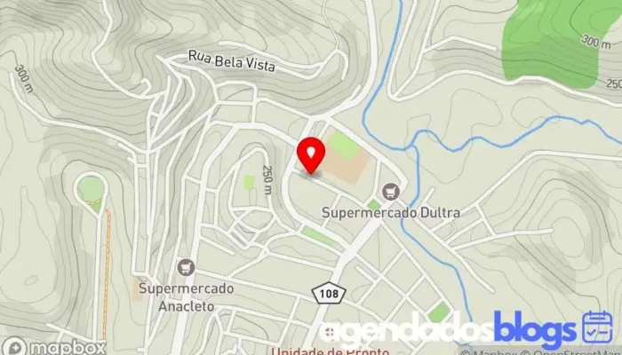 mapa de Drogaria Teixeira Drogaria em - Mutum