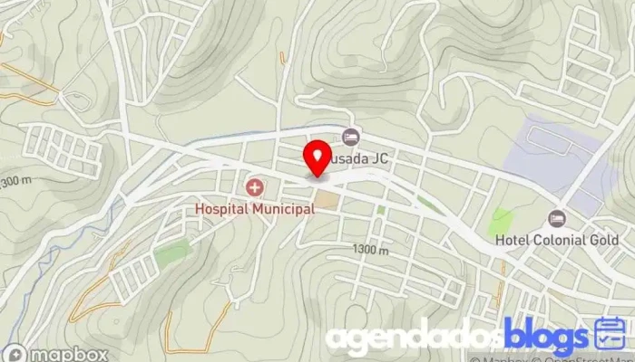 mapa de Drogaria Tiengo Ltda - Drogaria, Farmácia em Maria da Fé