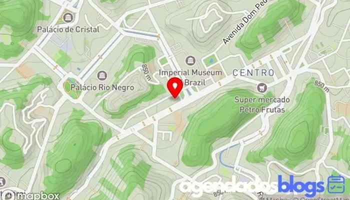 mapa de Drogaria Ultra Popular Farmácia, Drogaria em Petrópolis
