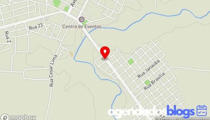 mapa de Drogaria União loja 3 Distribuidora de Produtos Farmacêuticos em Jaíba