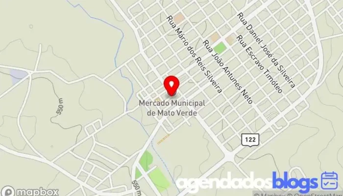 mapa de Drogaria Verde Farma Empresa farmacêutica em Mato Verde