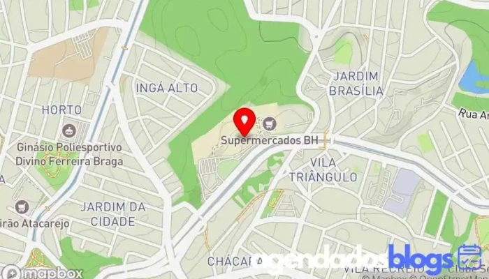 mapa de Drogarias Aliança - Monte Carmo Drogaria, Perfumaria, Farmácia em Betim
