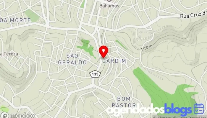 mapa de DROGARIAS BEM BRASIL grupo Economize Drogaria em Barbacena