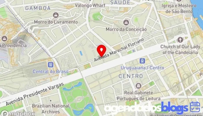 mapa de Drogarias Conceito - Centro I Farmácia, Drogaria em Rio de Janeiro