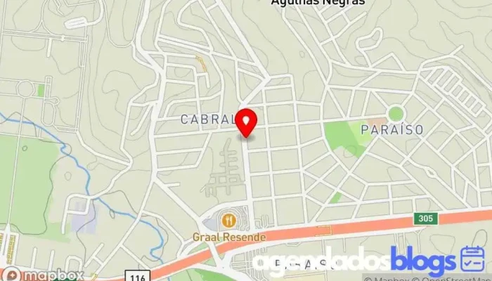 mapa de Drogarias Economize Drogaria em Resende