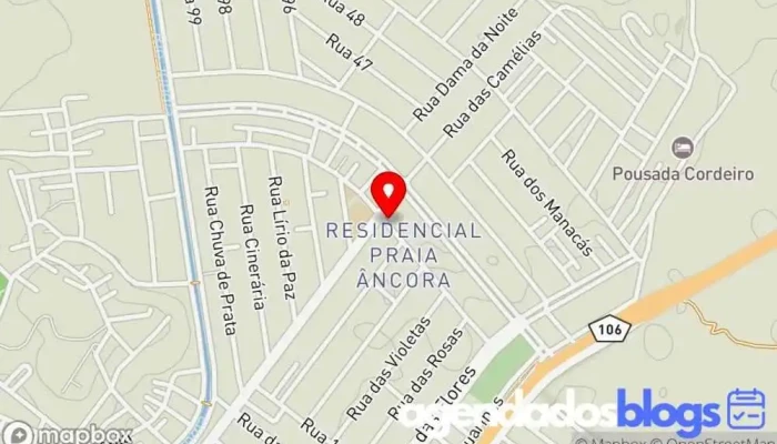 mapa de Drogarias Essencial Drogaria em Rio das Ostras