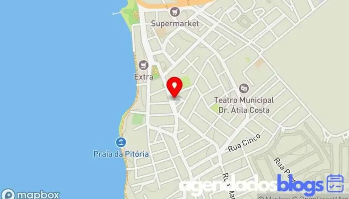 mapa de Drogarias Max - Centro Farmácia, Drogaria, Pet Shop em São Pedro da Aldeia