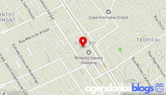 mapa de Drogarias Mundial Drogaria em Nilópolis