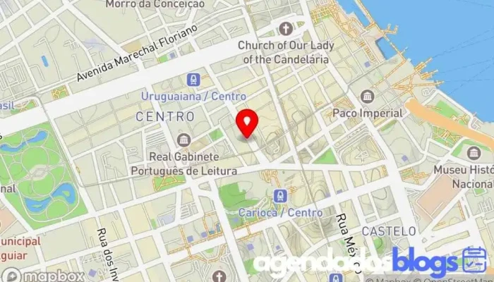 mapa de Drogarias Pacheco Drogaria em Rio de Janeiro