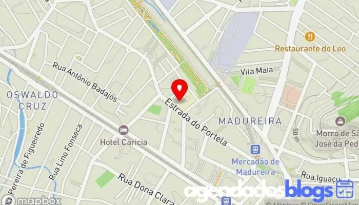 mapa de Drogarias Pacheco Drogaria em Rio de Janeiro