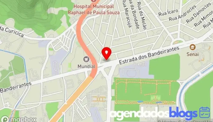 mapa de Drogarias Pacheco Drogaria, Farmácia em Rio de Janeiro