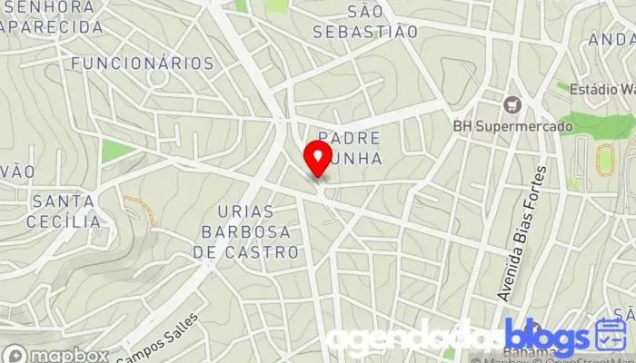 mapa de Drogarias Pacheco Drogaria em Barbacena