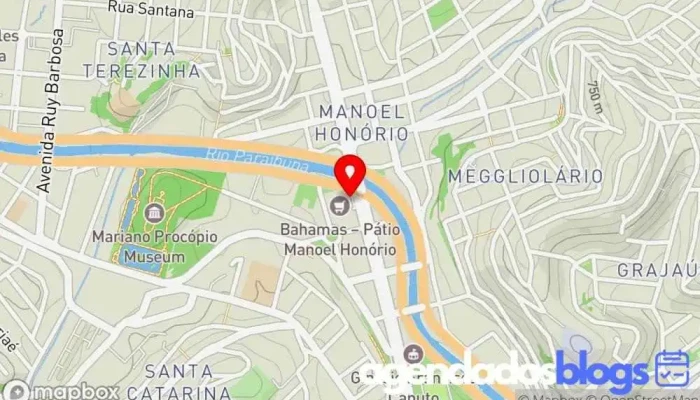 mapa de DROGARIAS PACHECO Drogaria em Juiz de Fora