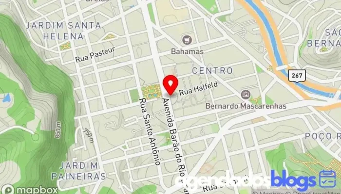 mapa de DROGARIAS PACHECO Drogaria em Juiz de Fora