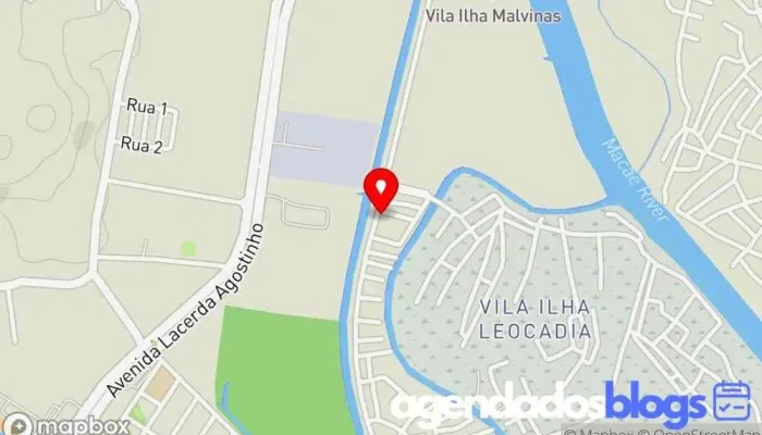 mapa de Drogarias Ponto Final Farmácia em Macaé