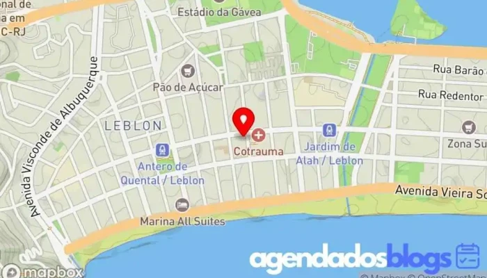 mapa de Drogarias Riofarma Drogaria em Rio de Janeiro